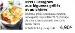 Thiriet Lasagnes aux légumes grillés et au chèvre offre