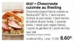 Thiriet Choucroute cuisinée au riesling offre