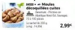 Thiriet Moules décoquillées cuites offre