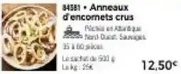 Thiriet Anneaux d'encomets crus offre