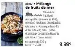 Thiriet Mélange de fruits de mer offre