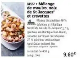 Thiriet Mélange de moules, noix de st jacques et crevettes offre