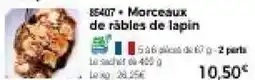 Thiriet Morceaux de råbles de lapin offre
