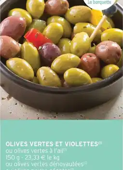 Intermarché Express OLIVES VERTES ET VIOLETTES offre