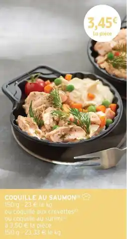 Intermarché Express COQUILLE AU SAUMON offre