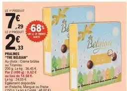 E.Leclerc THE BELGIAN Pralines offre