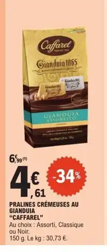 E.Leclerc Pralines crémeuses au gianduia offre