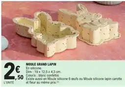 E.Leclerc Moule grand lapin offre