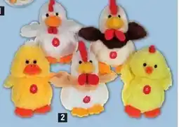 E.Leclerc GIPSY TOYS Peluche basse cour sonore offre