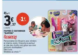 E.Leclerc LANSAY Feutres à customiser blopens offre