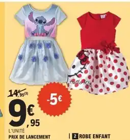 E.Leclerc Robe enfant offre