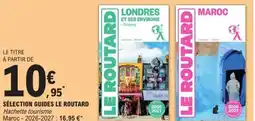 E.Leclerc Sélection guides le routard offre