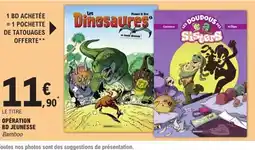 E.Leclerc Opération bd jeunesse offre