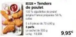 Thiriet Tenders de poulet offre