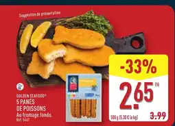 ALDI GOLDEN SEAFOOD 5 panés de poissons offre