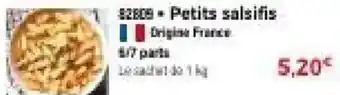 Thiriet Petits salsifis offre