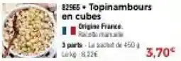 Thiriet Topinambours en cubes offre