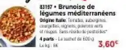 Thiriet Brunoise de légumes méditerranéens offre
