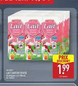 ALDI Lait saveur fraise offre
