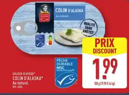 ALDI GOLDEN SEAFOOD Colin d'alaska offre