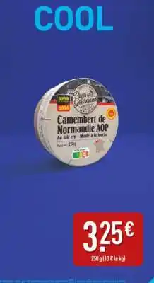 ALDI CAMEMBERT DE NORMANDIE AOP offre