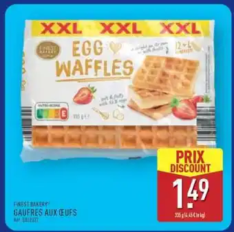 ALDI GAUFRES AUX ŒUFS offre