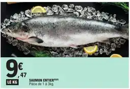 E.Leclerc SAUMON ENTIER offre