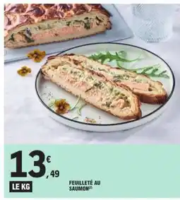 E.Leclerc FEUILLETÉ AU SAUMON offre