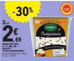 E.Leclerc Roquefort Aop offre