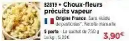 Thiriet Choux fleurs précuits vapeur offre