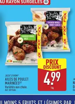 ALDI JACK'S FARM Ailes de poulet marinées offre