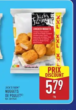 ALDI JACK'S FARM Nuggets de poulet offre
