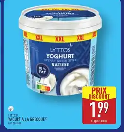 ALDI LYTTOS Yaourt à la grecque offre