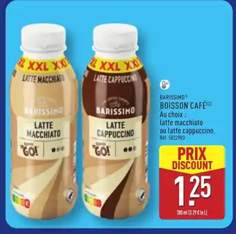 ALDI BARISSIMO Boisson café offre