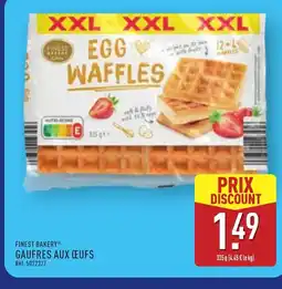 ALDI FINEST BAKERY Gaufres aux œufs offre
