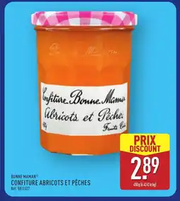 ALDI BONNE MAMAN Confiture abricots et pêches offre