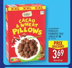ALDI GOLDEN BRIDGE Céréales fourrées tout chocolat offre