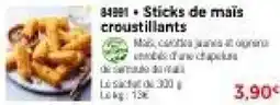 Thiriet Sticks de mais croustillants offre