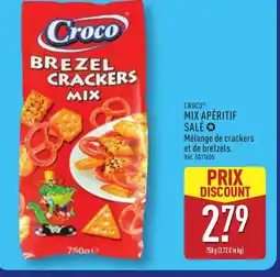 ALDI CROCO Mix apéritif salé offre