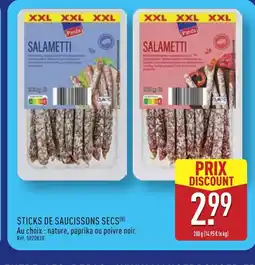 ALDI Sticks de saucissons secs offre