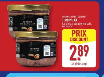ALDI GOURMET FINEST CUISINE Terrine offre