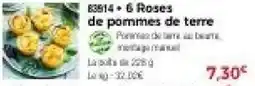 Thiriet 6 Roses de pommes de terre offre