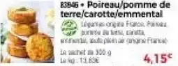 Thiriet Poireau,pomme de terre,carotte,emmental offre