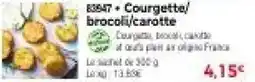 Thiriet Courgette brocoli carotte offre