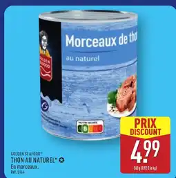 ALDI GOLDEN SEAFOOD Thon au naturel offre