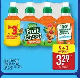 ALDI FRUIT SHOOT tropical offre