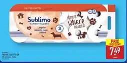 ALDI SUBLIMO Papier toilette offre