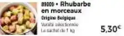 Thiriet Rhubarbe en morceaux offre