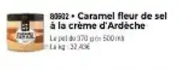 Thiriet Caramel fleur de sel à la crème d'ardèche offre