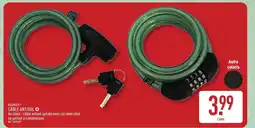 ALDI BIKEMATE Câble antivol offre